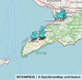 Mappa Via Gennaro Maresca, 80063 Piano di Sorrento NA, Italia (6.08273)