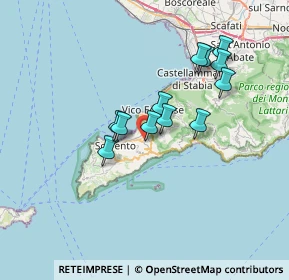 Mappa Via Gennaro Maresca, 80063 Piano di Sorrento NA, Italia (6.265)