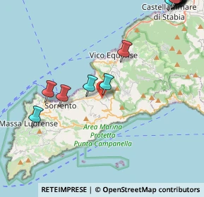 Mappa Via Gennaro Maresca, 80063 Piano di Sorrento NA, Italia (7.6625)