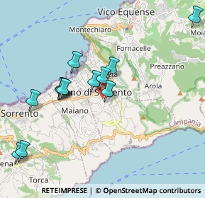 Mappa Via Gennaro Maresca, 80063 Piano di Sorrento NA, Italia (2.09077)