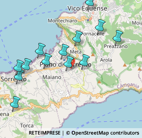 Mappa Via Gennaro Maresca, 80063 Piano di Sorrento NA, Italia (2.27231)