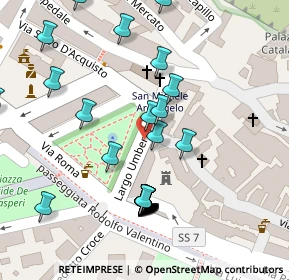 Mappa Vicolo Terrusi, 74011 Castellaneta TA, Italia (0.07931)