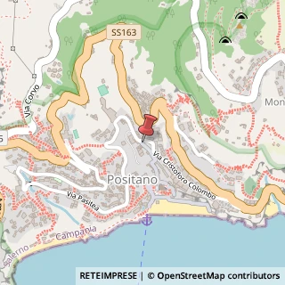 Mappa Piazza dei Mulini, 1/3, 84017 Positano, Salerno (Campania)