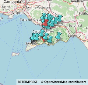 Mappa Via Pastiniello, 84017 Positano SA, Italia (10.2865)