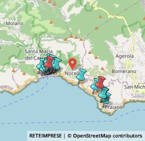 Mappa Via Nocelle, 84017 Positano SA, Italia (1.6755)