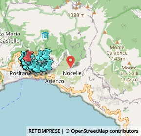 Mappa Via Nocelle, 84017 Positano SA, Italia (1.2185)