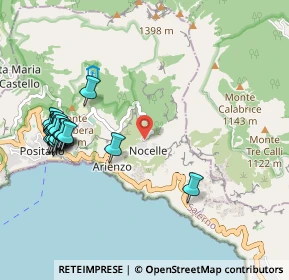 Mappa Via Nocelle, 84017 Positano SA, Italia (1.279)