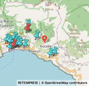 Mappa Via Nocelle, 84017 Positano SA, Italia (1.3085)