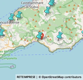 Mappa Via Nocelle, 84017 Positano SA, Italia (6.73462)