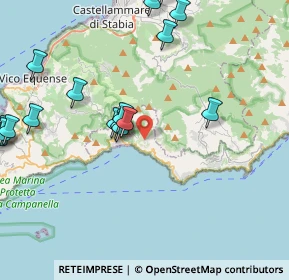 Mappa Via Nocelle, 84017 Positano SA, Italia (5.8655)