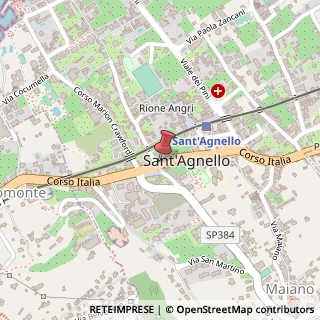 Mappa Corso Italia, 78, 80065 Sant'Agnello, Napoli (Campania)