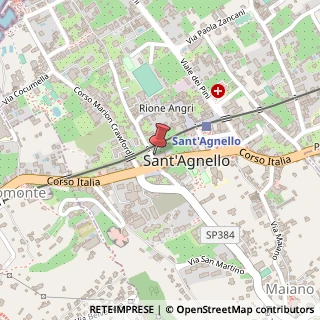 Mappa Via Cappuccini, 17, 80065 Sant'Agnello, Napoli (Campania)