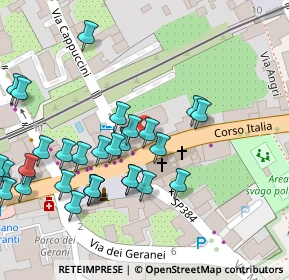 Mappa Via Mons. Bonaventura gargiulo, 80065 Sant'Agnello NA, Italia (0.07241)