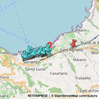 Mappa Via della Rotonda, 80067 Sorrento NA, Italia (0.8475)
