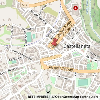 Mappa Viale Giuseppe Verdi, 41, 74011 Castellaneta, Taranto (Puglia)