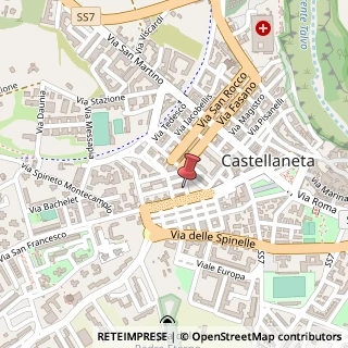Mappa Via Aurelio Saffi, 12, 74011 Castellaneta, Taranto (Puglia)