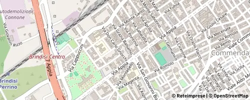 Mappa Brindisi