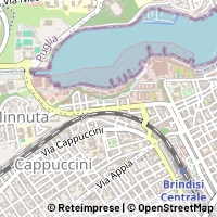 Mapa Brindisi