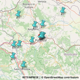 Mappa Via Verderuolo Inferiore, 85100 Potenza PZ, Italia (16.02385)