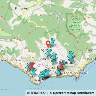 Mappa Via Locoli, 80051 Agerola NA, Italia (2.529)