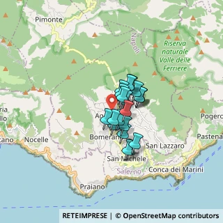 Mappa Via Locoli, 80051 Agerola NA, Italia (1.023)
