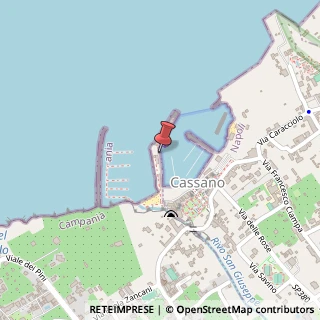 Mappa Via Marina DI Cassano, 80063 Piano di Sorrento, Napoli (Campania)