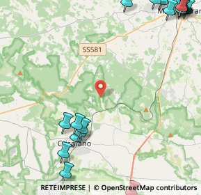 Mappa Località Caselle Serri, 74012 Crispiano TA, Italia (7.6165)