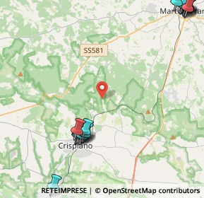 Mappa Località Caselle Serri, 74012 Crispiano TA, Italia (7.327)