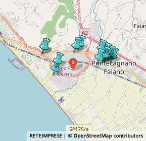 Mappa Via Mecio Gracco, 84131 Salerno SA, Italia (1.66333)