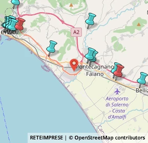 Mappa Via Mecio Gracco, 84131 Salerno SA, Italia (6.7325)