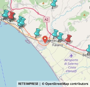 Mappa Via Mecio Gracco, 84131 Salerno SA, Italia (5.96214)