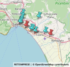 Mappa Via Mecio Gracco, 84131 Salerno SA, Italia (6.12692)