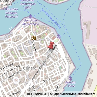 Mappa Corso Giuseppe Garibaldi, 67, 72100 Brindisi, Brindisi (Puglia)