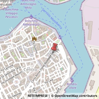 Mappa Corso Giuseppe Garibaldi, 84, 72100 Brindisi, Brindisi (Puglia)