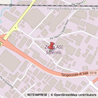 Mappa Via delle Terre Risaie, 9, 84131 Salerno, Salerno (Campania)