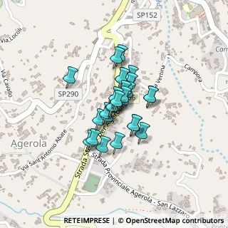 Mappa Via Vertina, 80051 Agerola NA, Italia (0.13333)
