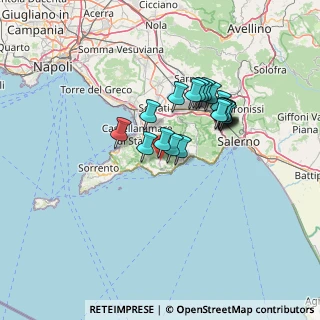 Mappa Via Vertina, 80051 Agerola NA, Italia (11.6895)
