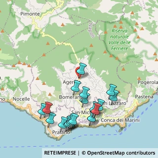 Mappa Via Vertina, 80051 Agerola NA, Italia (2.5095)
