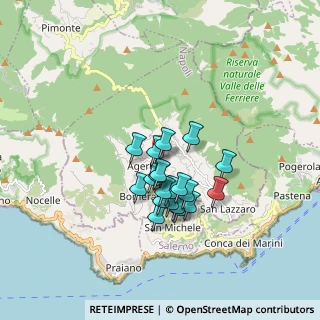 Mappa Via Vertina, 80051 Agerola NA, Italia (1.3605)