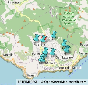 Mappa Via Vertina, 80051 Agerola NA, Italia (1.58727)