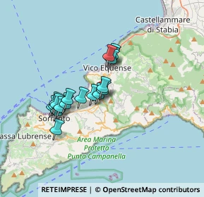 Mappa Via Tommaso Astarita, 80062 Meta NA, Italia (2.93556)