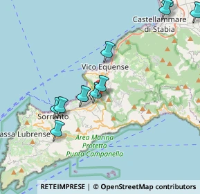 Mappa Via Tommaso Astarita, 80062 Meta NA, Italia (5.06545)