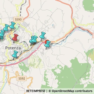 Mappa Contrada Bucaletto Sede operativa: Via macchia, 85100 Potenza PZ, Italia (2.74909)
