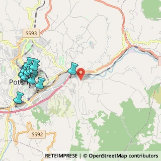 Mappa Contrada Bucaletto Sede operativa: Via macchia, 85100 Potenza PZ, Italia (3.00357)