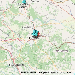 Mappa Contrada Bucaletto Sede operativa: Via macchia, 85100 Potenza PZ, Italia (34.49545)