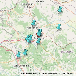 Mappa Via F. Tammone, 85100 Potenza PZ, Italia (13.21333)