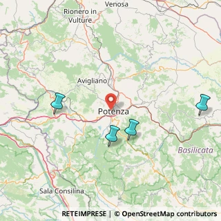 Mappa Via F. Tammone, 85100 Potenza PZ, Italia (50.496)