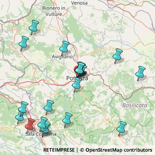 Mappa Via Vincenzo D'Errico, 85100 Potenza PZ, Italia (20.8745)