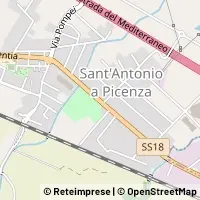 Kaart Pontecagnano Faiano