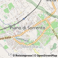 Kartta Piano di Sorrento